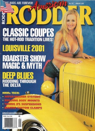 AMERICAN RODDER 2002 JAN - CLASSIC COUPES, IFS TUNING, BODY MOUNTS MADE 